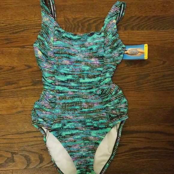 Shirred Princess Speedo One Piece - Picture 2 of 5